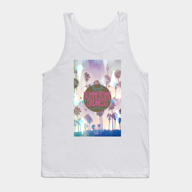 Summertime Sadness Tank Top by mikath